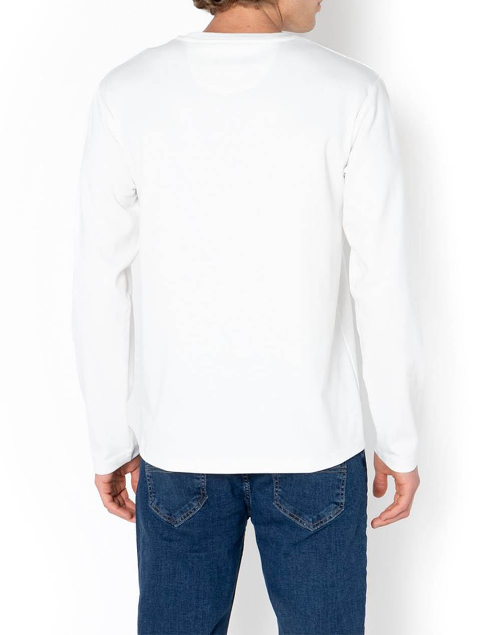 THE BOSTONIANS ΜΠΛΟΥΖΑ T-SHIRT REGULAR FIT 3TL0014-WHITE White φωτογραφία