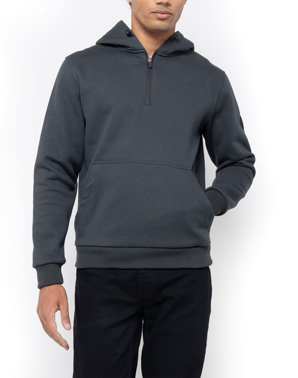 THE BOSTONIANS ΦΟΥΤΕΡ ΒΑΜΒΑΚΕΡΟ HALF ZIP REGULAR FIT QUAL 7262 PAT 9019-00 3RO1007-GREEN Mixed