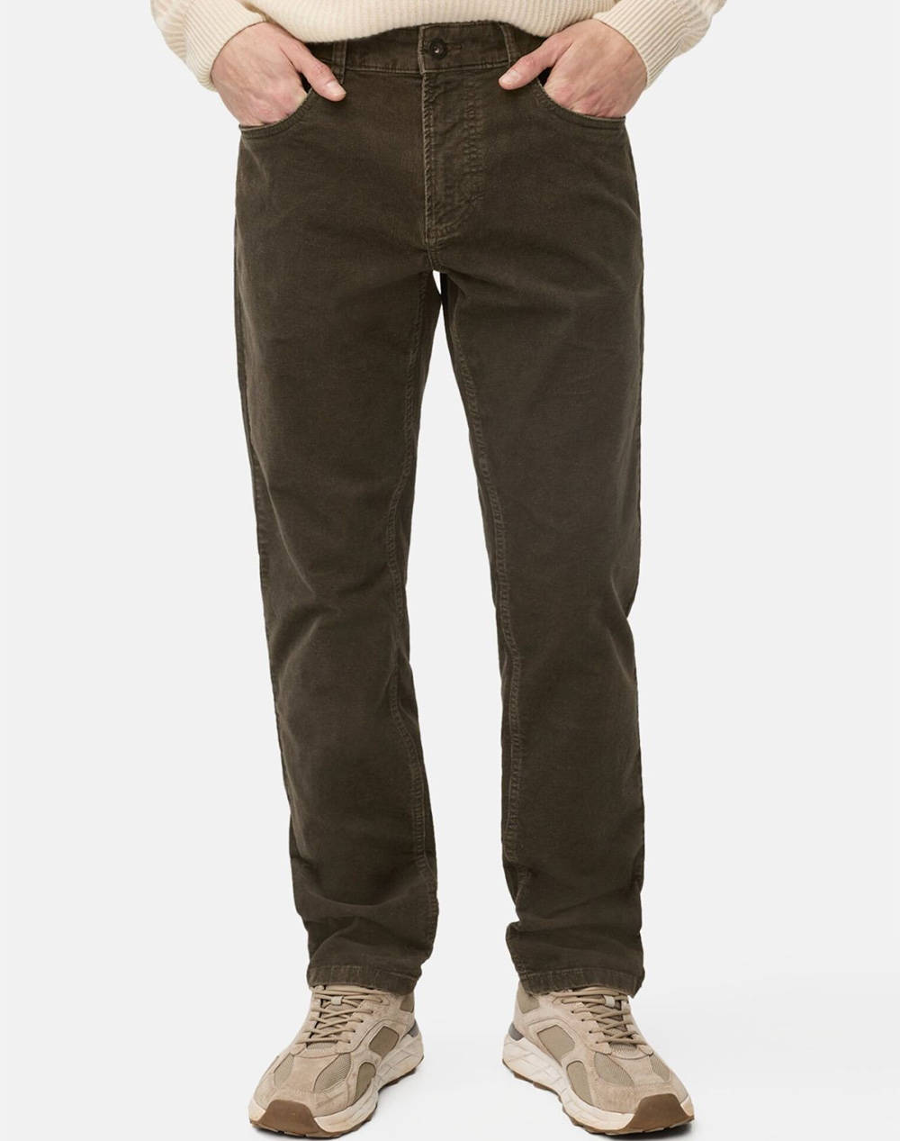 CAMEL ACTIVE ΠΑΝΤΕΛΟΝΙ 5Pocket Regular Broken Corduroy C252-488R51-6F74-27 DarkBrown