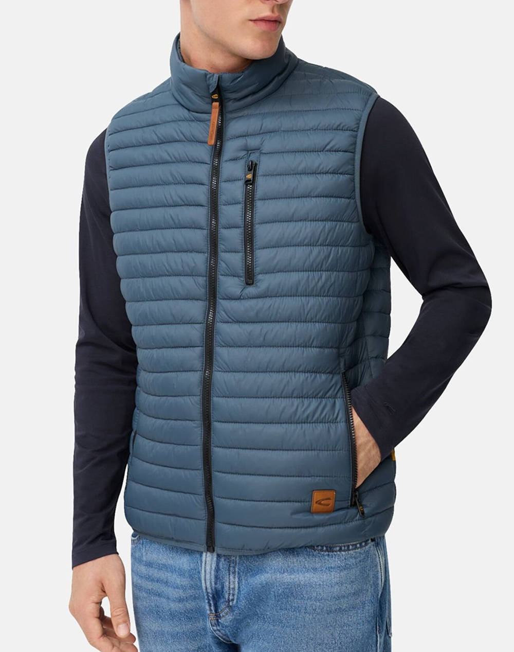 CAMEL ACTIVE ΓΙΛΕΚΟ quilted C252-460980-6E52-46 SteelBlue