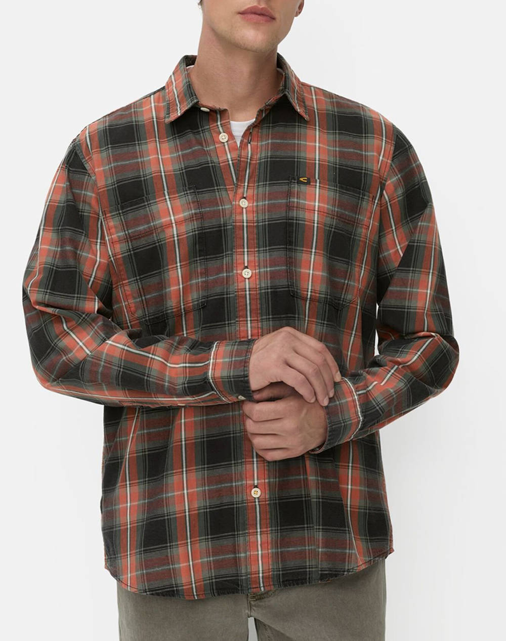 CAMEL ACTIVE CAMEL ACTIVE ΠΟΥΚΑΜΙΣΟ Μ.Μ. Check 2 Pocket C252-409140-6S40-55 Mixed