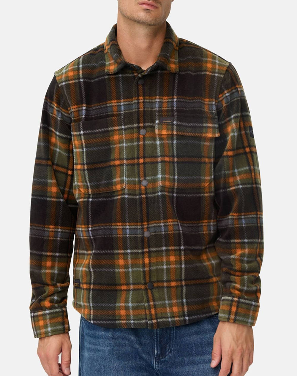 CAMEL ACTIVE CAMEL ACTIVE ΠΟΥΚΑΜΙΣΟ Overshirt Check C252-409384-6S84-55 Mixed