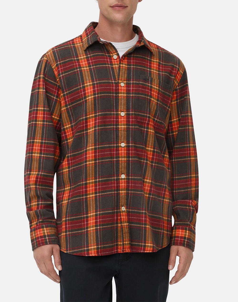 CAMEL ACTIVE ΠΟΥΚΑΜΙΣΟ Μ.Μ. check C252-409146-6S46-68 DarkOrange