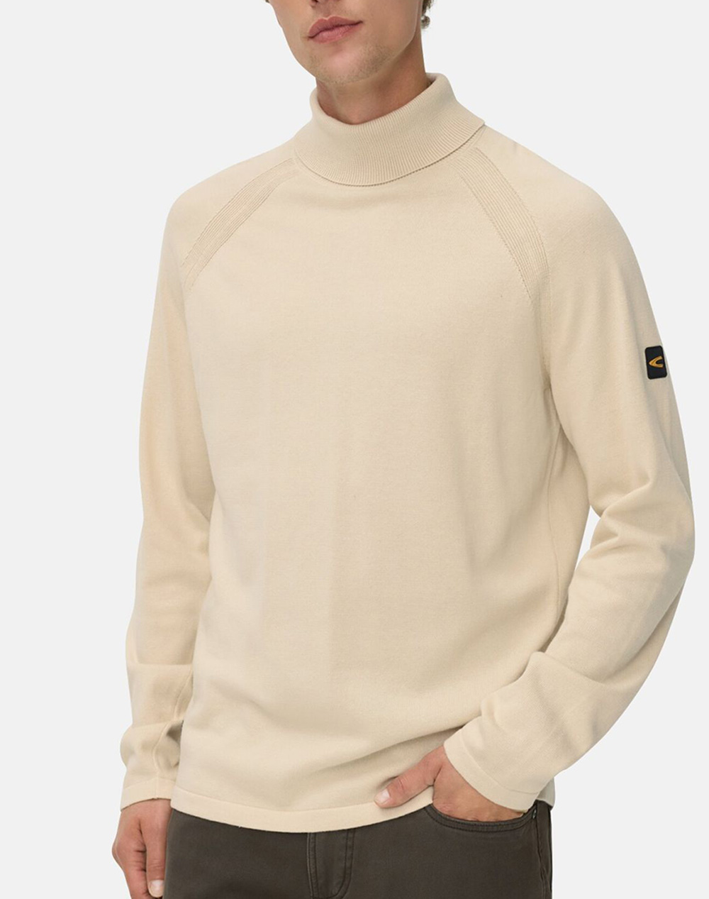 CAMEL ACTIVE Πλεκτό Pullover Rollneck C252-409550-6K16-11 Biege