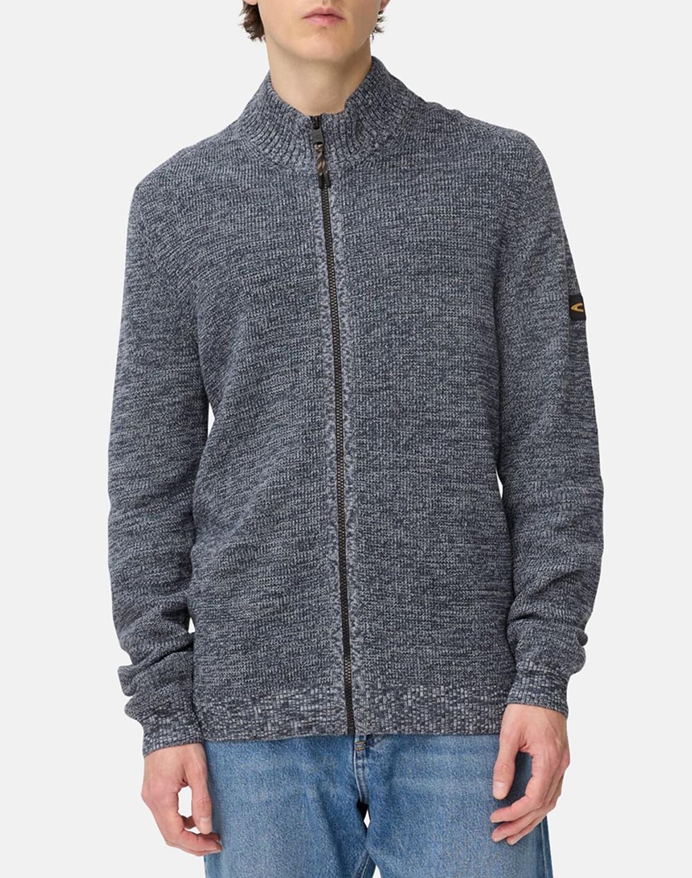 CAMEL ACTIVE CAMEL ACTIVE Πλεκτή Ζακετα Full Zip C252-409501-6K08-47 Blue