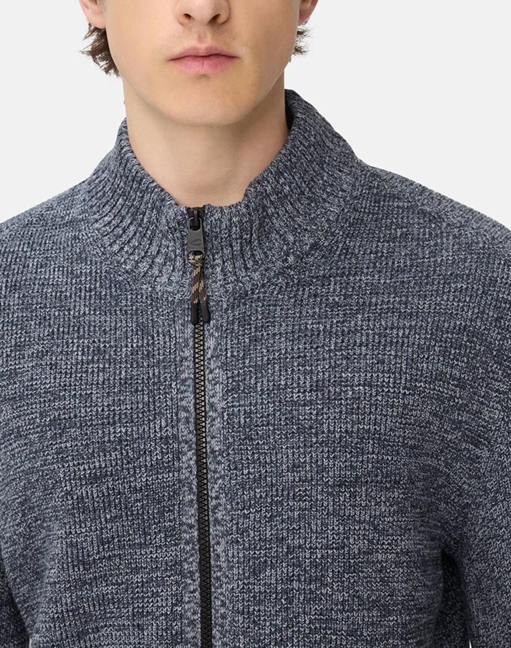 CAMEL ACTIVE Πλεκτή Ζακετα Full Zip C252-409501-6K08-47 Blue φωτογραφία