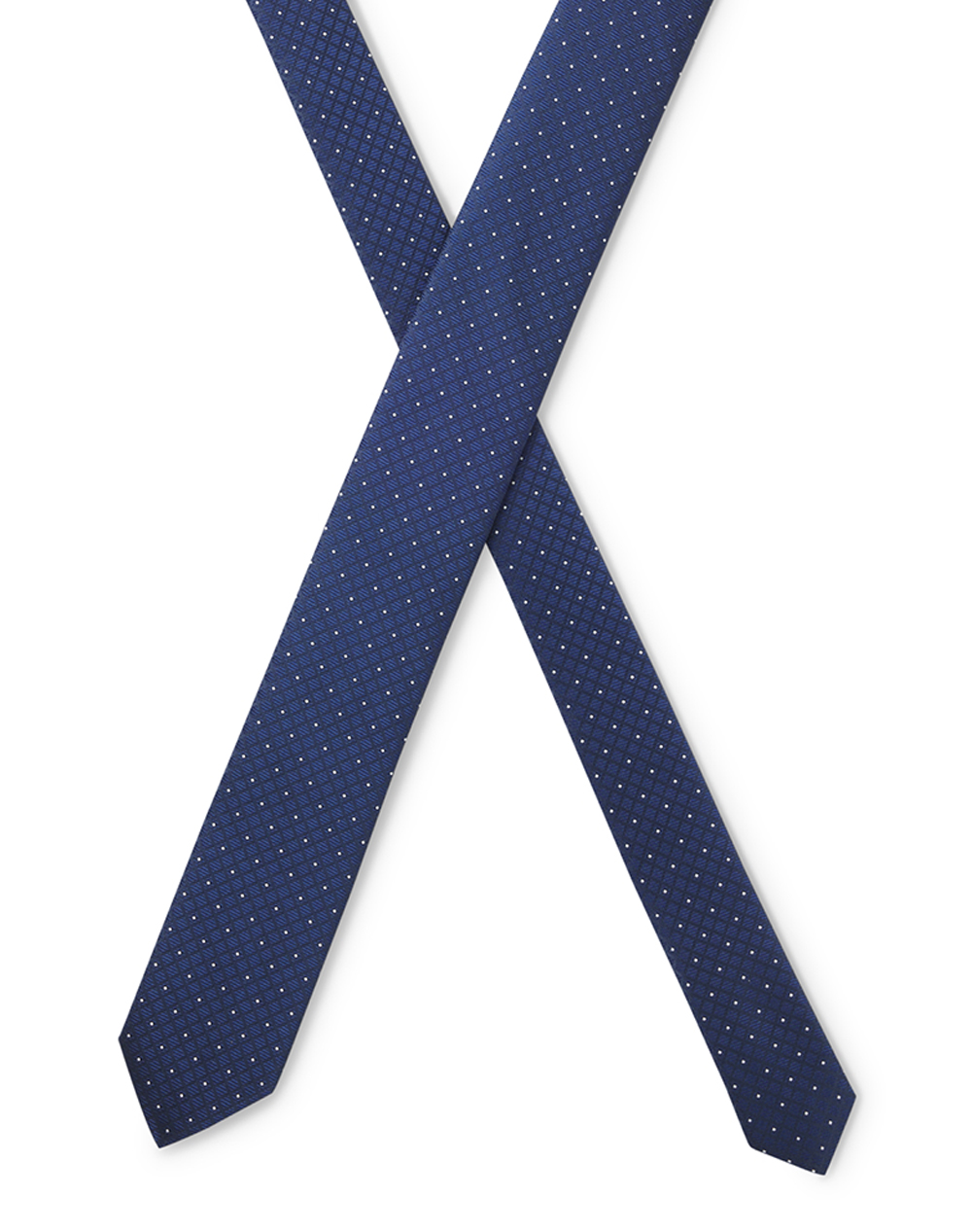 HUGO Tie cm 6 10273085 01 50545439-405 DarkBlue φωτογραφία
