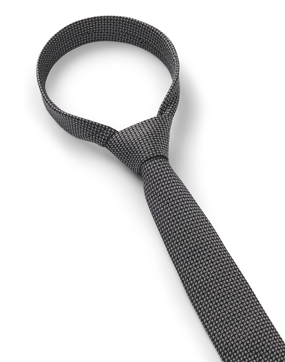 HUGO Tie cm 6 10273084 01 50545459-030 Gray φωτογραφία