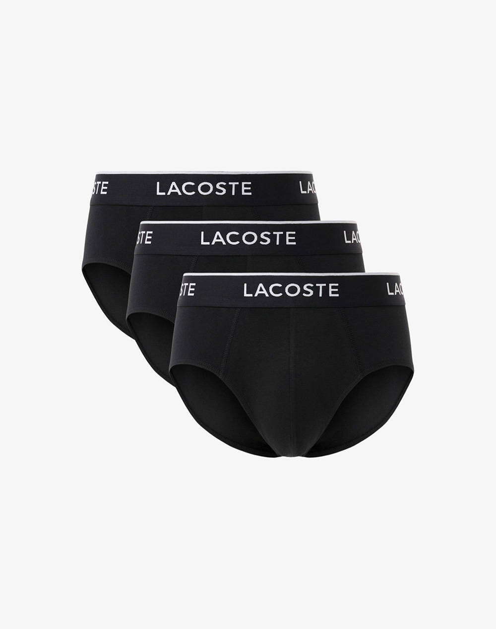 LACOSTE LACOSTE ΣΕΤ 3 ΕΣΩΡΟΥΧΩΝ BRIEF UNDERWEAR BRIEFS 38H1293-031 Black