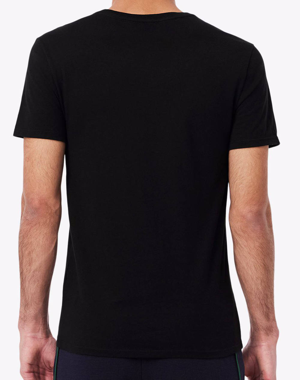 LACOSTE ΣΕΤ 3 ΤΕΜ ΕΣΩΡΟΥΧΟ T-SHIRT ΚΜ UNDERWEAR TEE-SHIRT 3TH9007-031 Black φωτογραφία