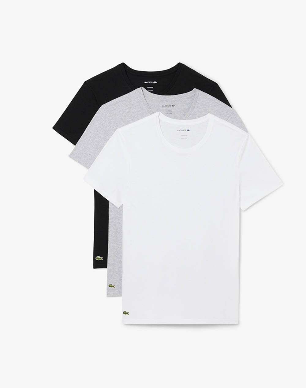 LACOSTE LACOSTE ΣΕΤ 3 ΤΕΜ ΕΣΩΡΟΥΧΟ T-SHIRT ΚΜ UNDERWEAR TEE-SHIRT 3TH9007-BXY Mixed