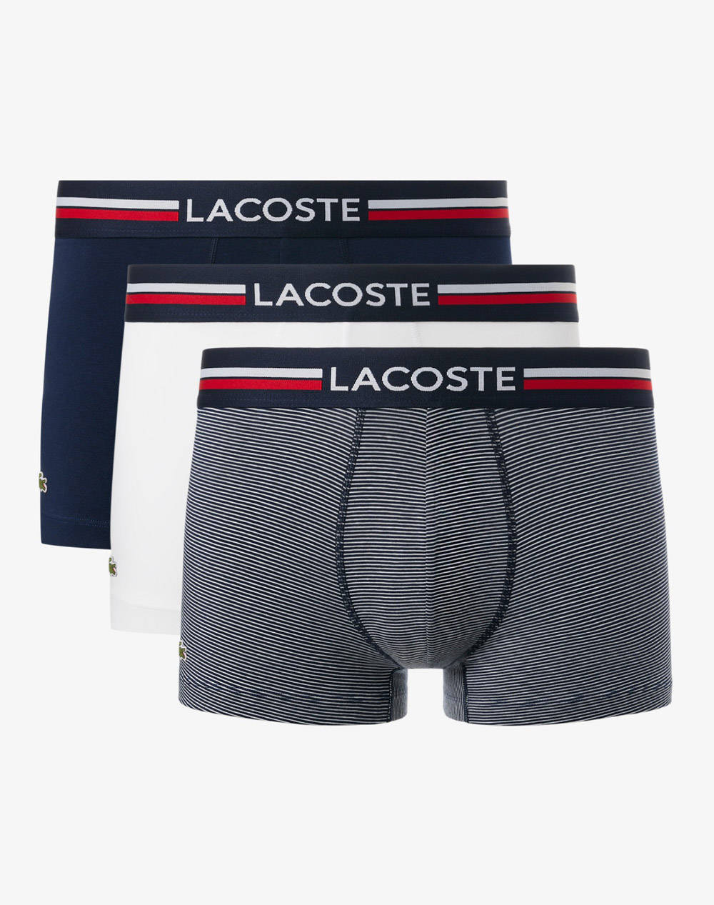 LACOSTE ΣΕΤ 3 ΕΣΩΡΟΥΧΩΝ TRUNK UNDERWEAR 35H2382-525 NavyBlue