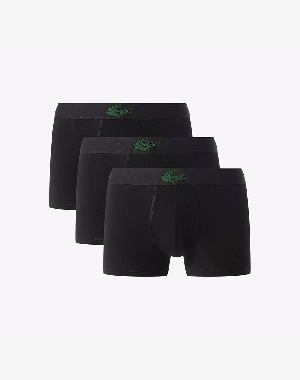 LACOSTE ΣΕΤ 3 ΕΣΩΡΟΥΧΩΝ TRUNK UNDERWEAR 35H4962-031 Black