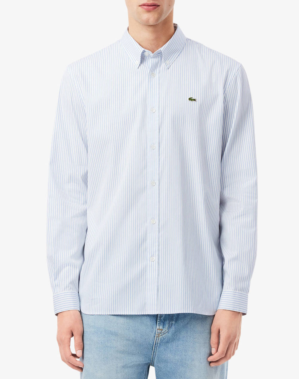 LACOSTE ΠΟΥΚΑΜΙΣΟ ΜΜ WOVEN SHIRTS 3CH5084-F6Z LightBlue