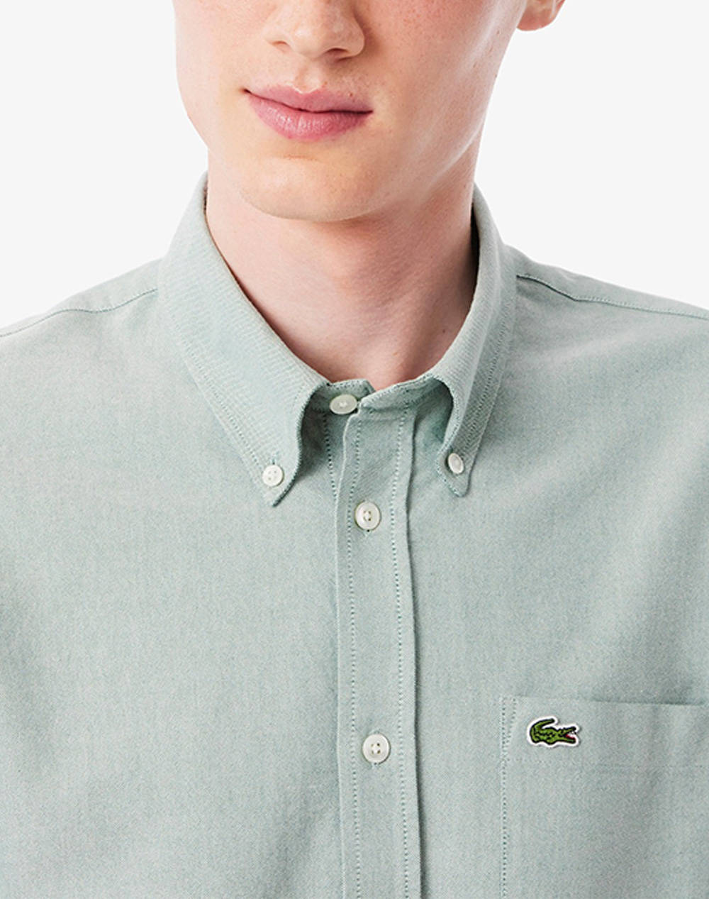 LACOSTE ΠΟΥΚΑΜΙΣΟ ΜΜ SHIRT LS 3CH1911-737 LightGreen φωτογραφία