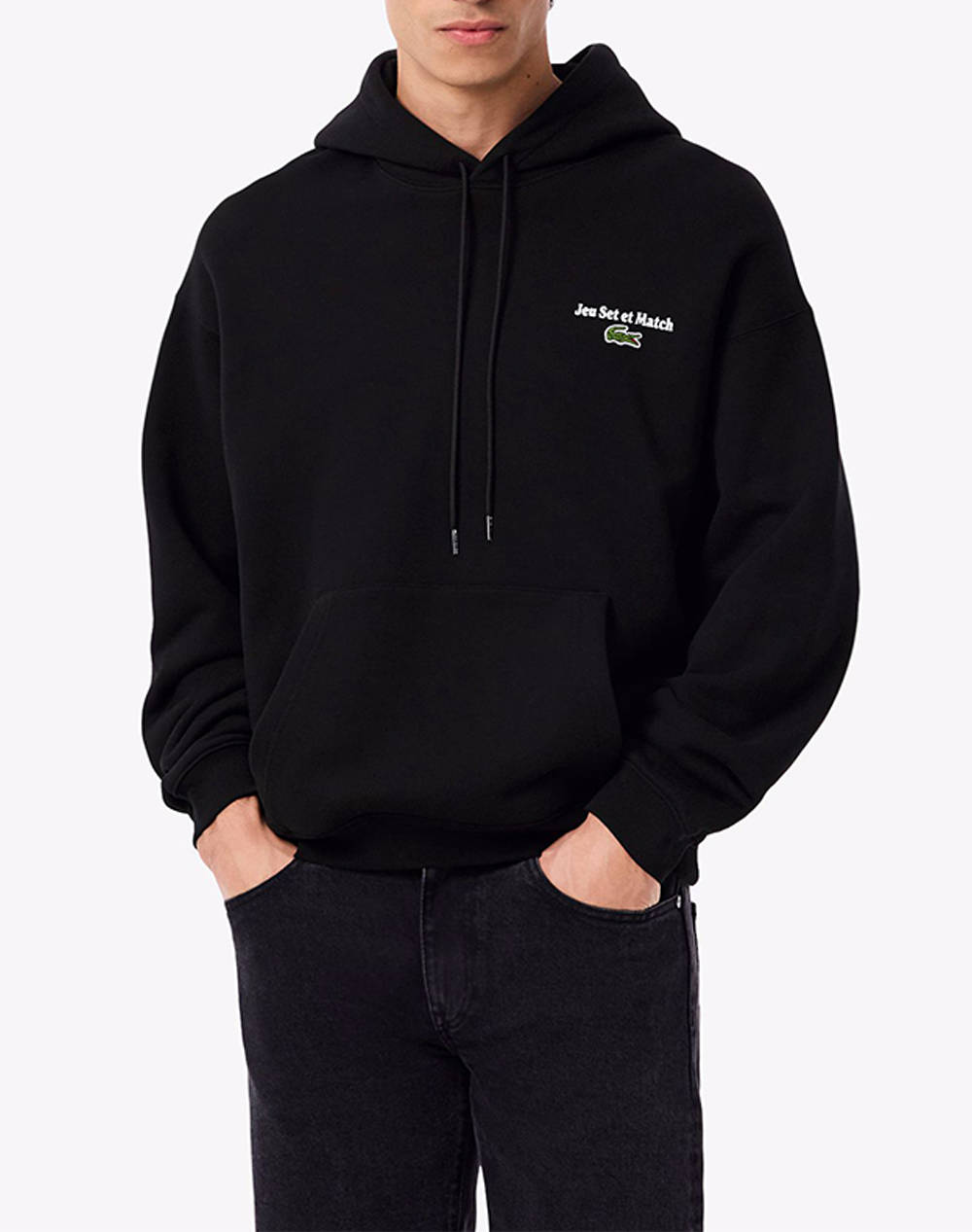 LACOSTE ΜΠΛΟΥΖΑ ΦΟΥΤΕΡ ΜΜ SWEATSHIRTS 3SH5947-031 Black