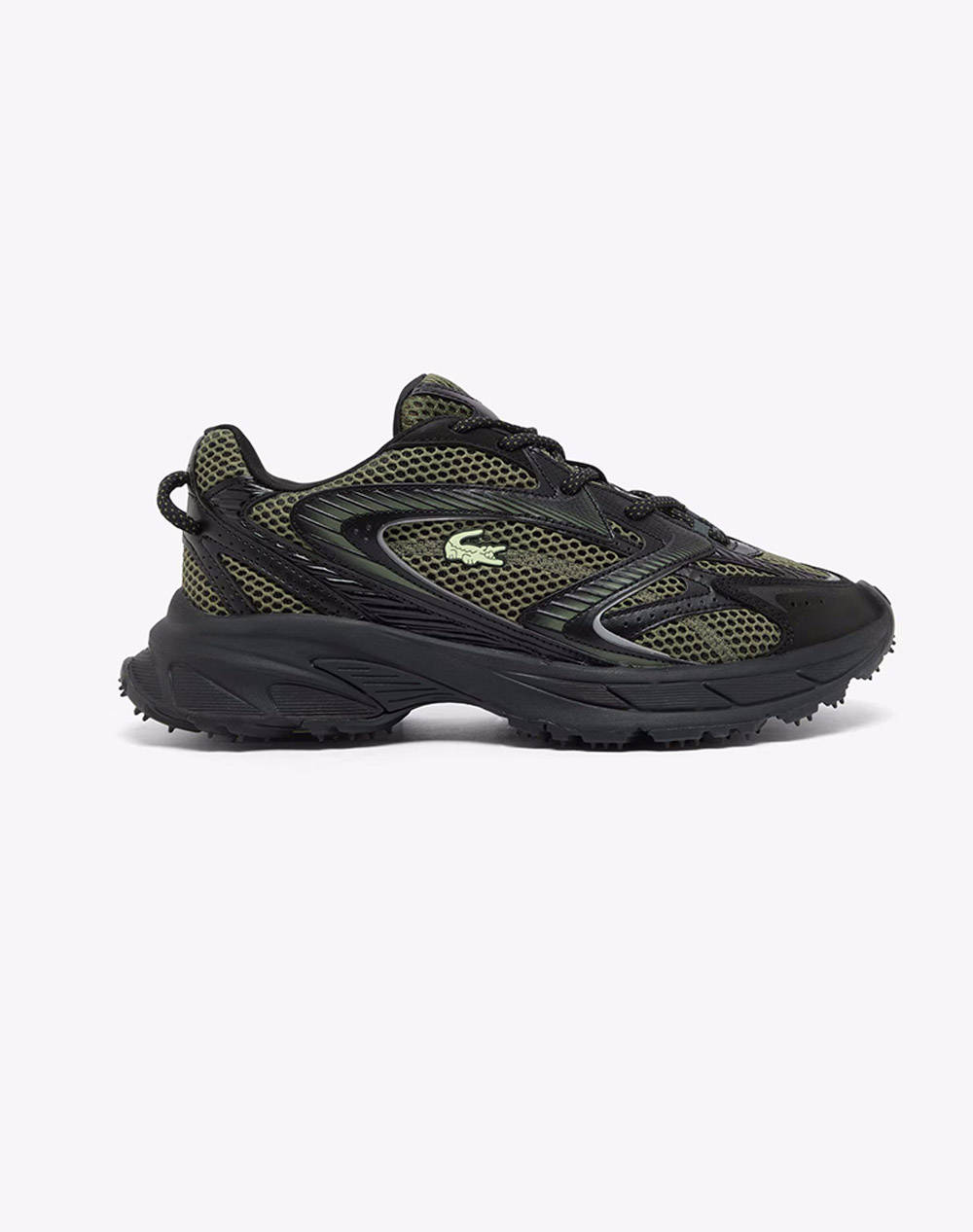 Ανδρικά αθλητικά παπούτσια lacoste σε χακι