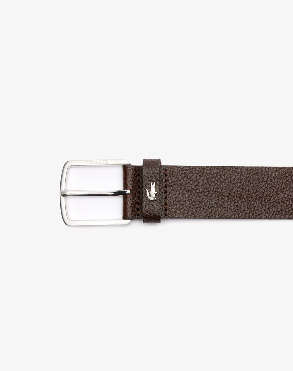 LACOSTE ΖΩΝΗ ΑΝΔΡΙΚΗ 35 GRAINED LEATHER BELT 3RC4090-028 DarkBrown φωτογραφία