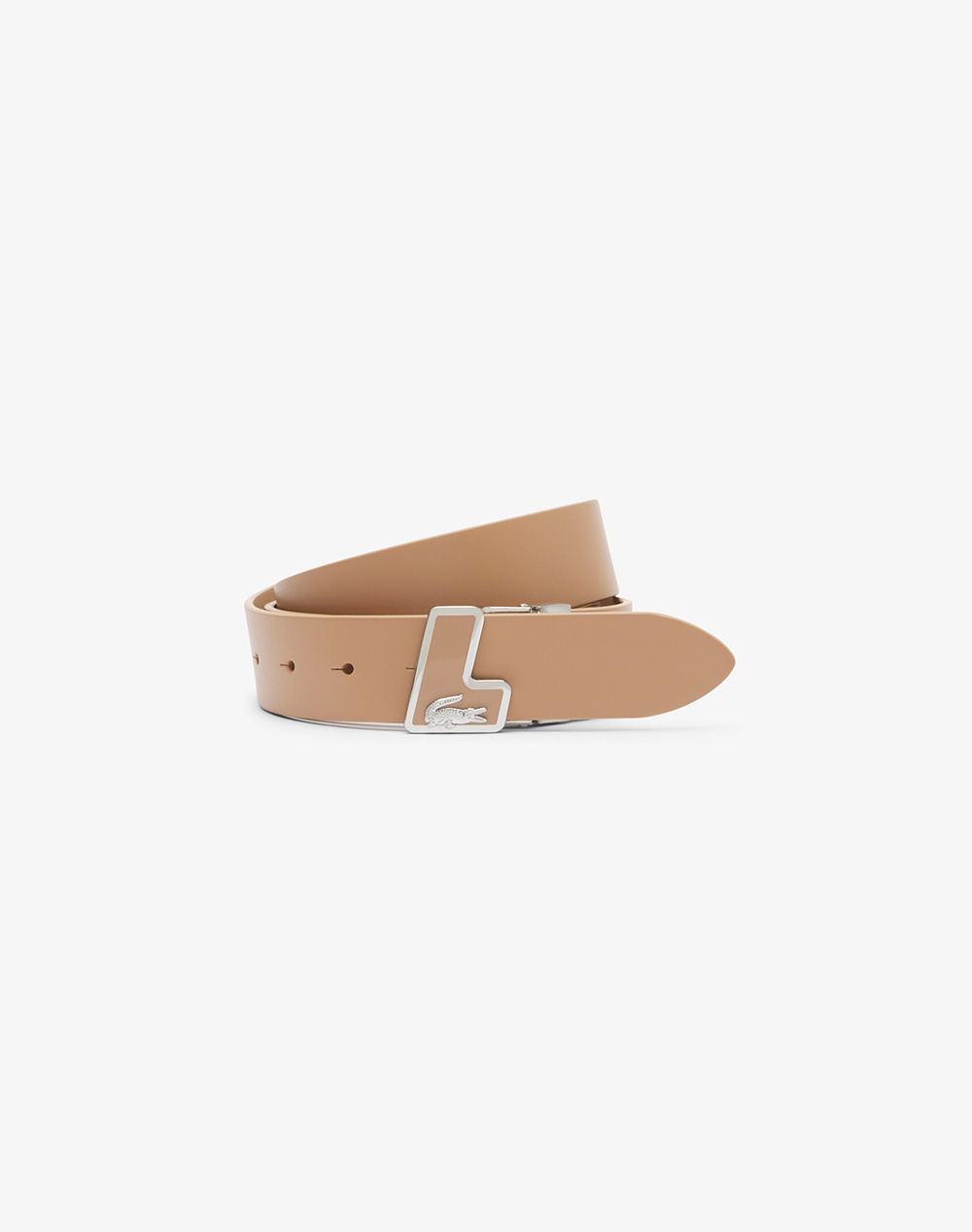 LACOSTE ΖΩΝΗ ΑΝΔΡΙΚΗ ELEGANCE LEATHER BELT 3RC4086-F07 Tan