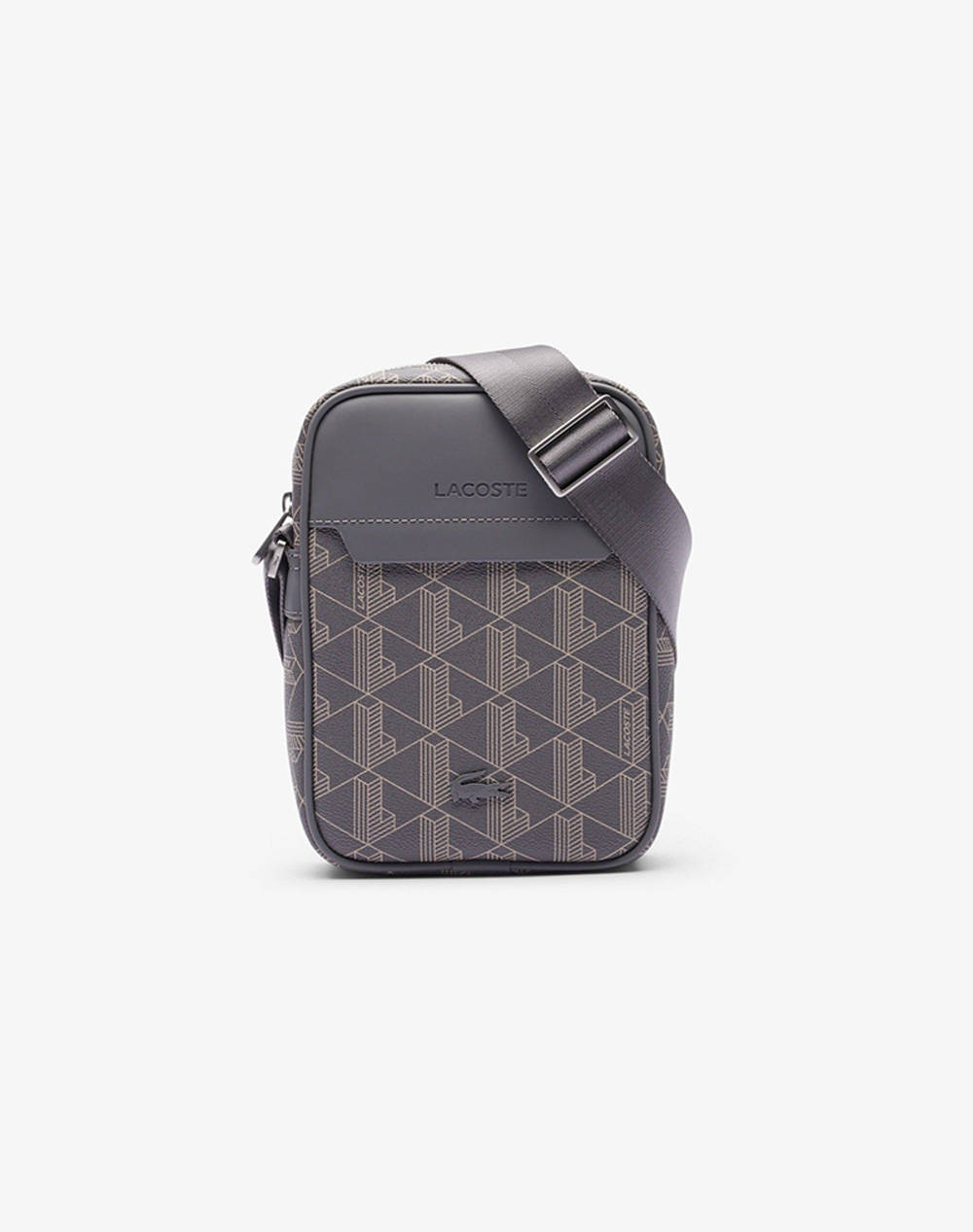 LACOSTE LACOSTE ΤΣΑΝΤΑ ΦΩΤΟΓΡΑΦΙΚΗΣ ΜΗΧΑΝΗΣ CROSSOVER BAG 3NH4410LX-Q82 Gray