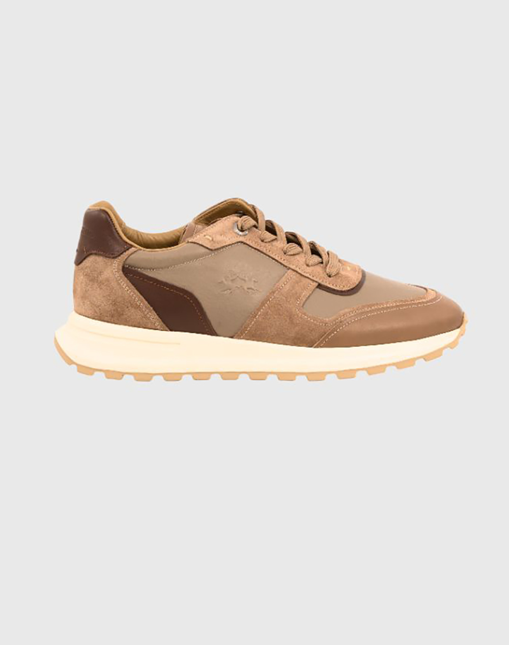 LA MARTINA ΠΑΠΟΥΤΣΙΑ ΑΝΔΡΙΚΑ TAUPE SUEDE 3LFM252050-AZ0BE-000 SandyBrown