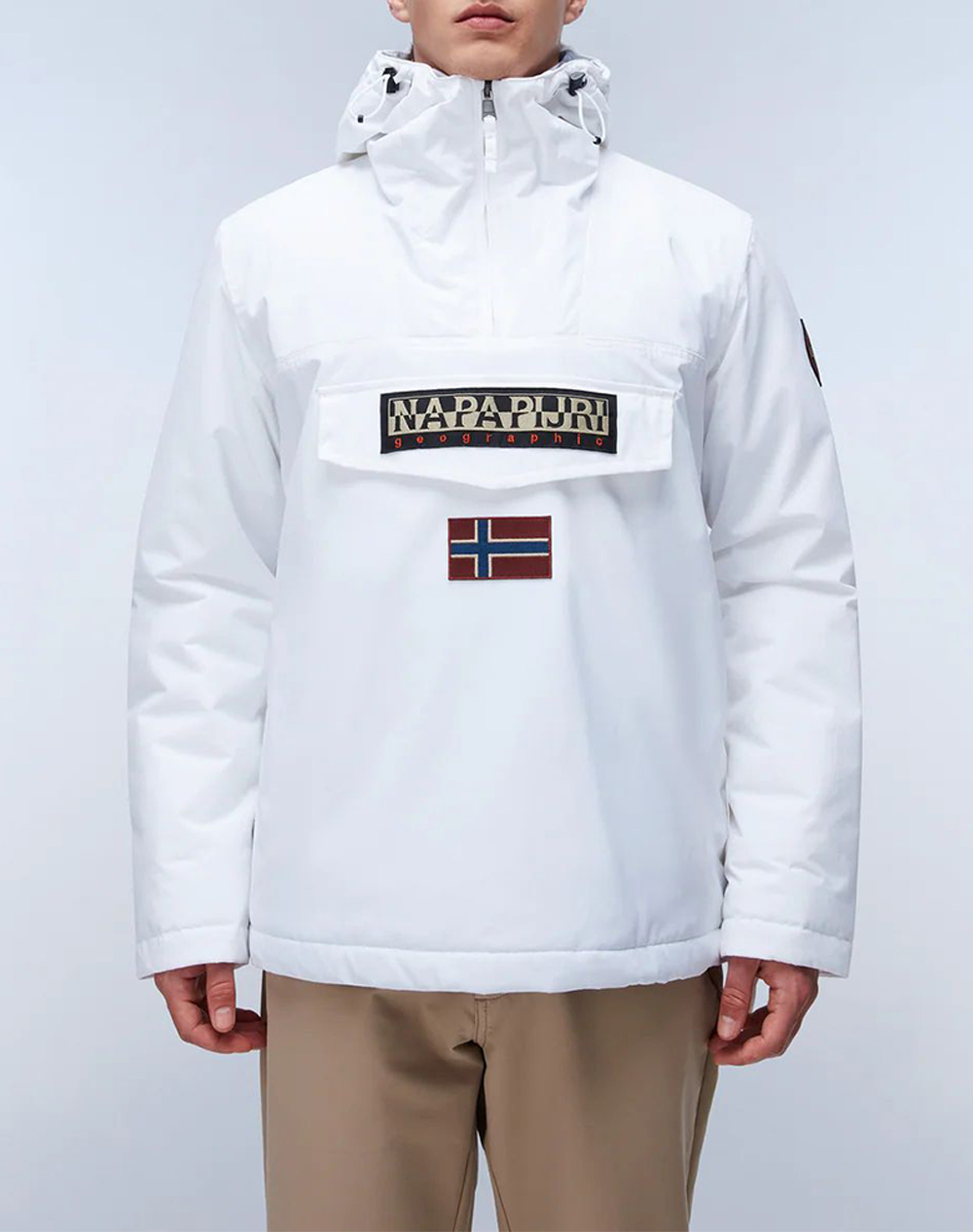 Ανδρικά ρούχα και beachwear napapijri σε λευκο