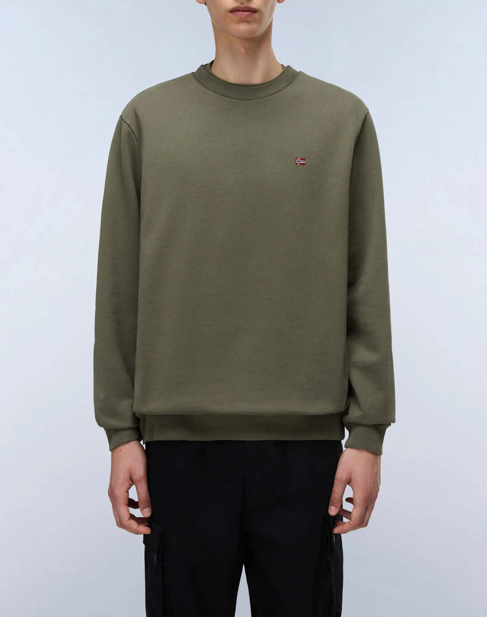 NAPAPIJRI BALIS CREW 1 NP0A4FQW-NPG0A Olive