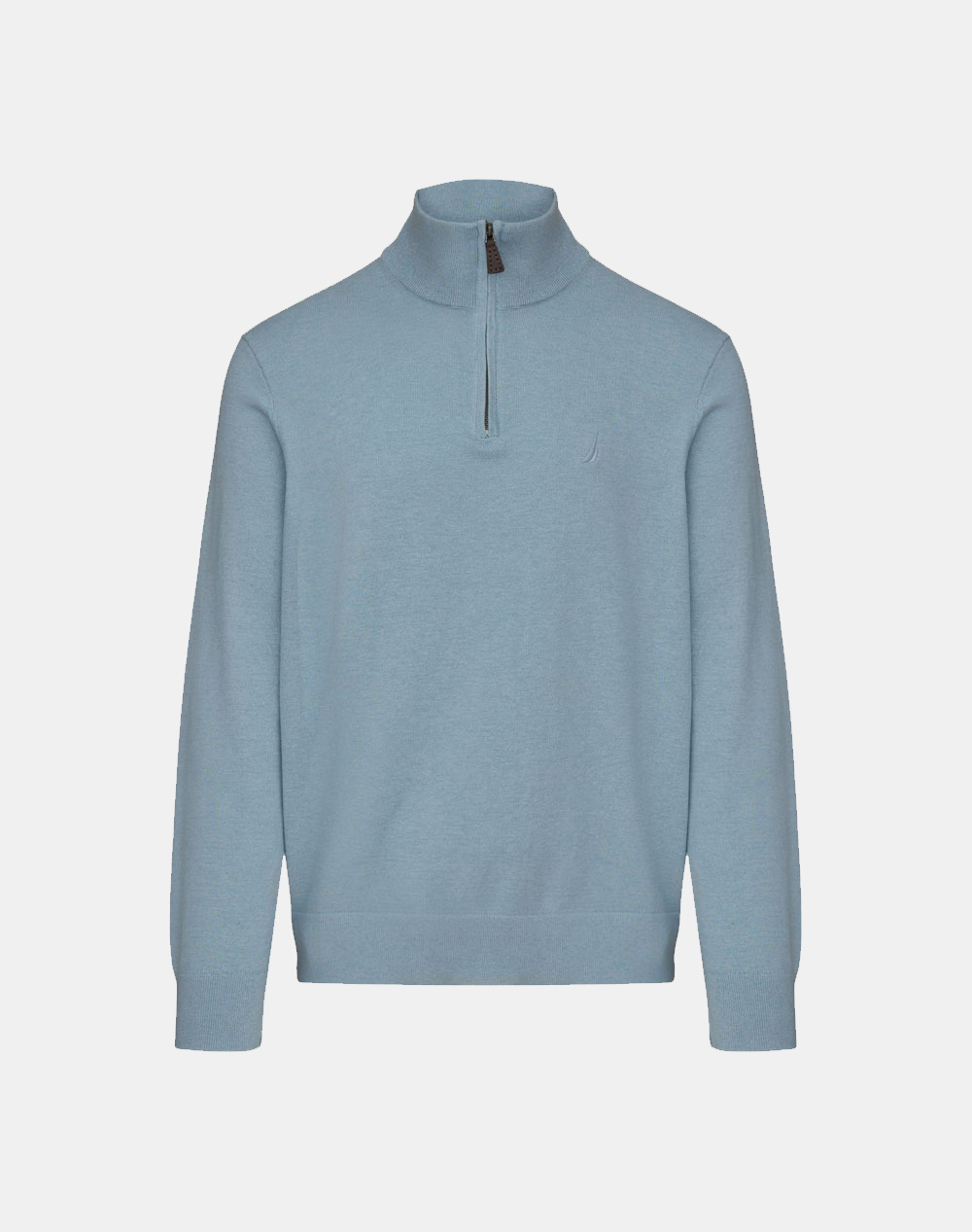 NAUTICA ΜΠΛΟΥΖΑ ΠΛΕΚΤΗ ΜΜ PERFORMANCE SOLID 1/4 ZIP (12GG) 3NCS57101-43P Ciel