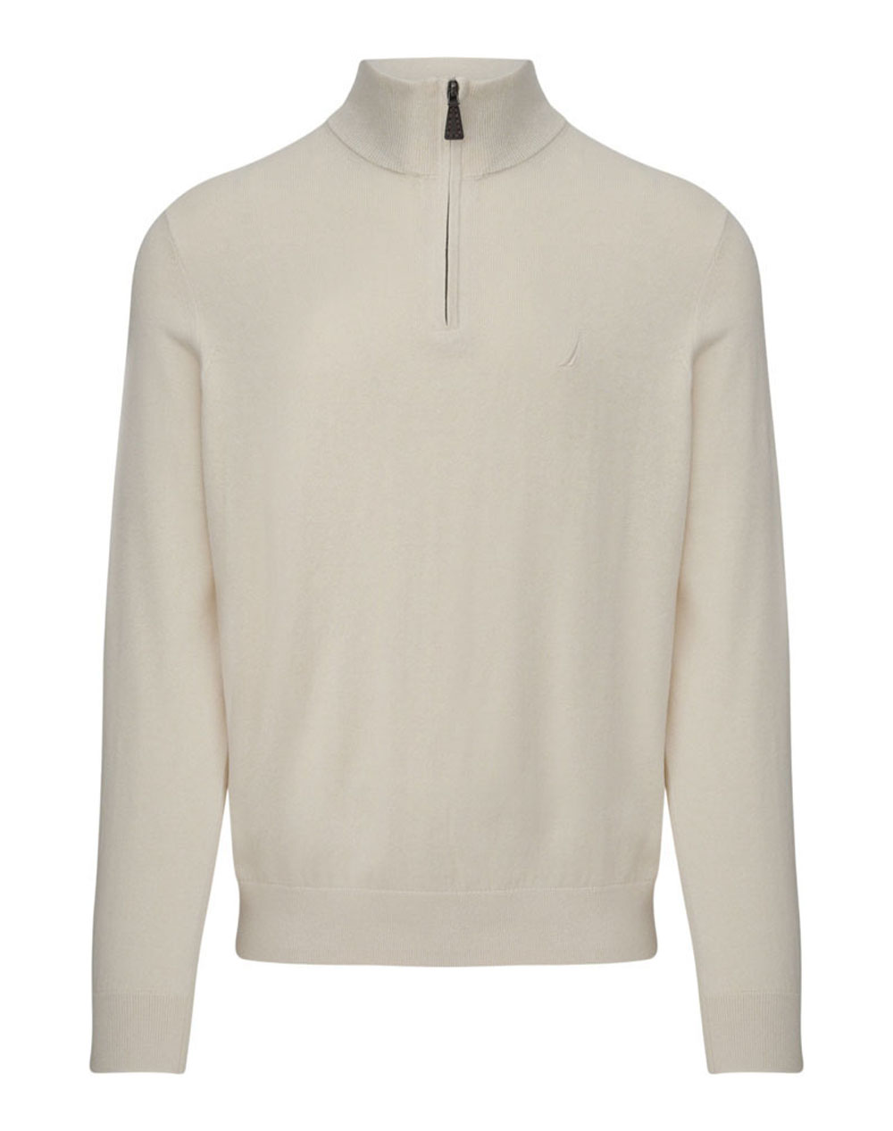 NAUTICA ΜΠΛΟΥΖΑ ΠΛΕΚΤΗ ΜΜ PERFORMANCE SOLID 1/4 ZIP (12GG) 3NCS57101-1NL Cream