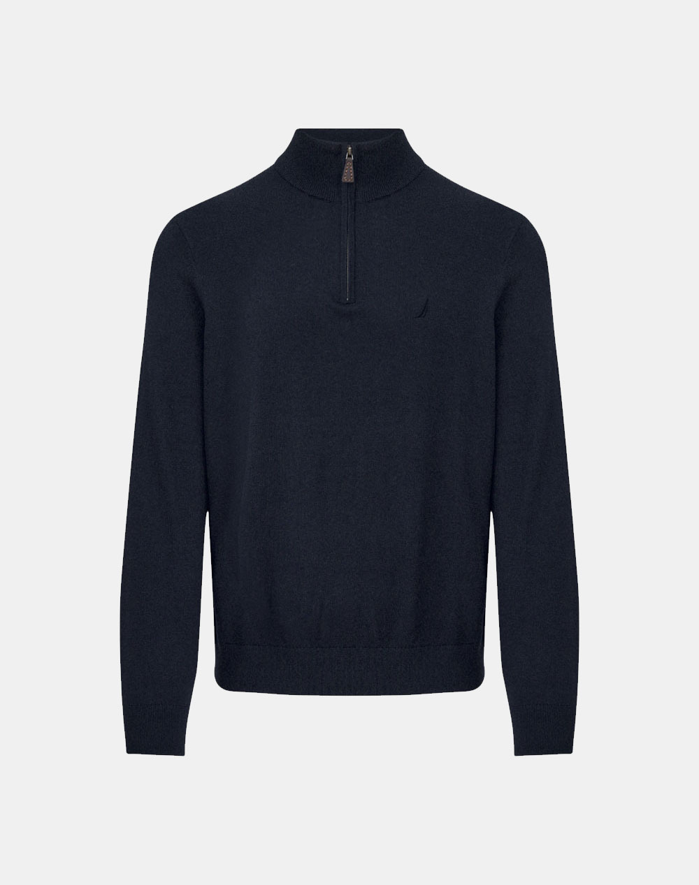 NAUTICA ΜΠΛΟΥΖΑ ΠΛΕΚΤΗ ΜΜ PERFORMANCE SOLID 1/4 ZIP (12GG) 3NCS57101-4NV/444 NavyBlue