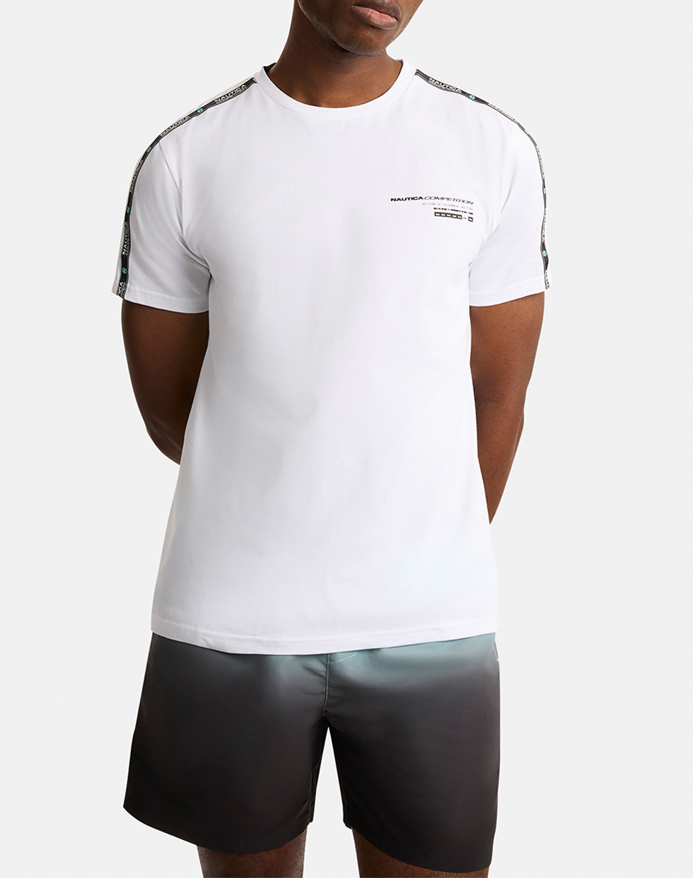 NAUTICA ΜΠΛΟΥΖΑ T-SHIRT ΚΜ Shoys T-Shirt 3NCN7S03365-908 White