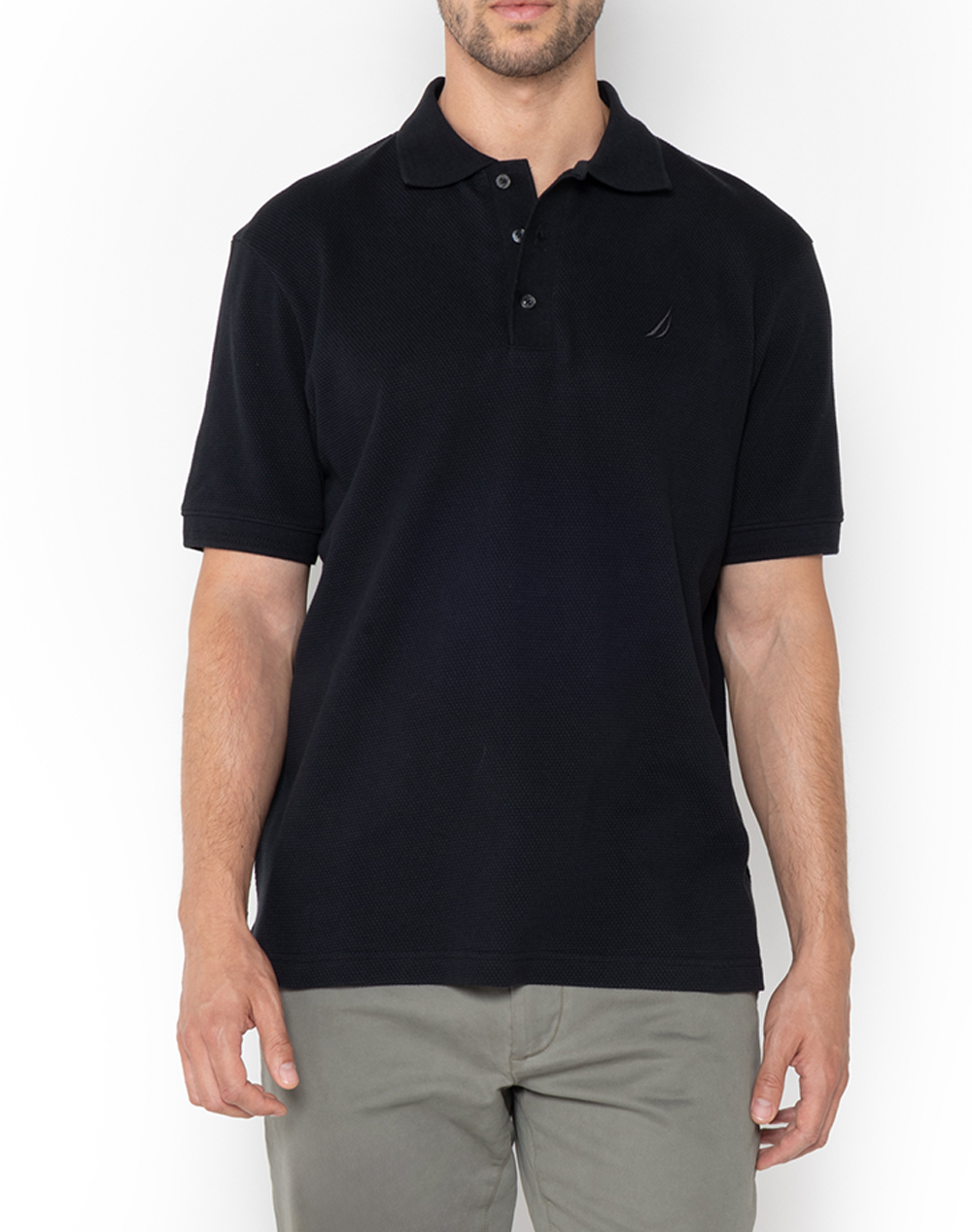 NAUTICA ΜΠΛΟΥΖΑ ΠΟΛΟ ΚΜ Bairthy Polo Shirt 3NCN1T03868-011 Black