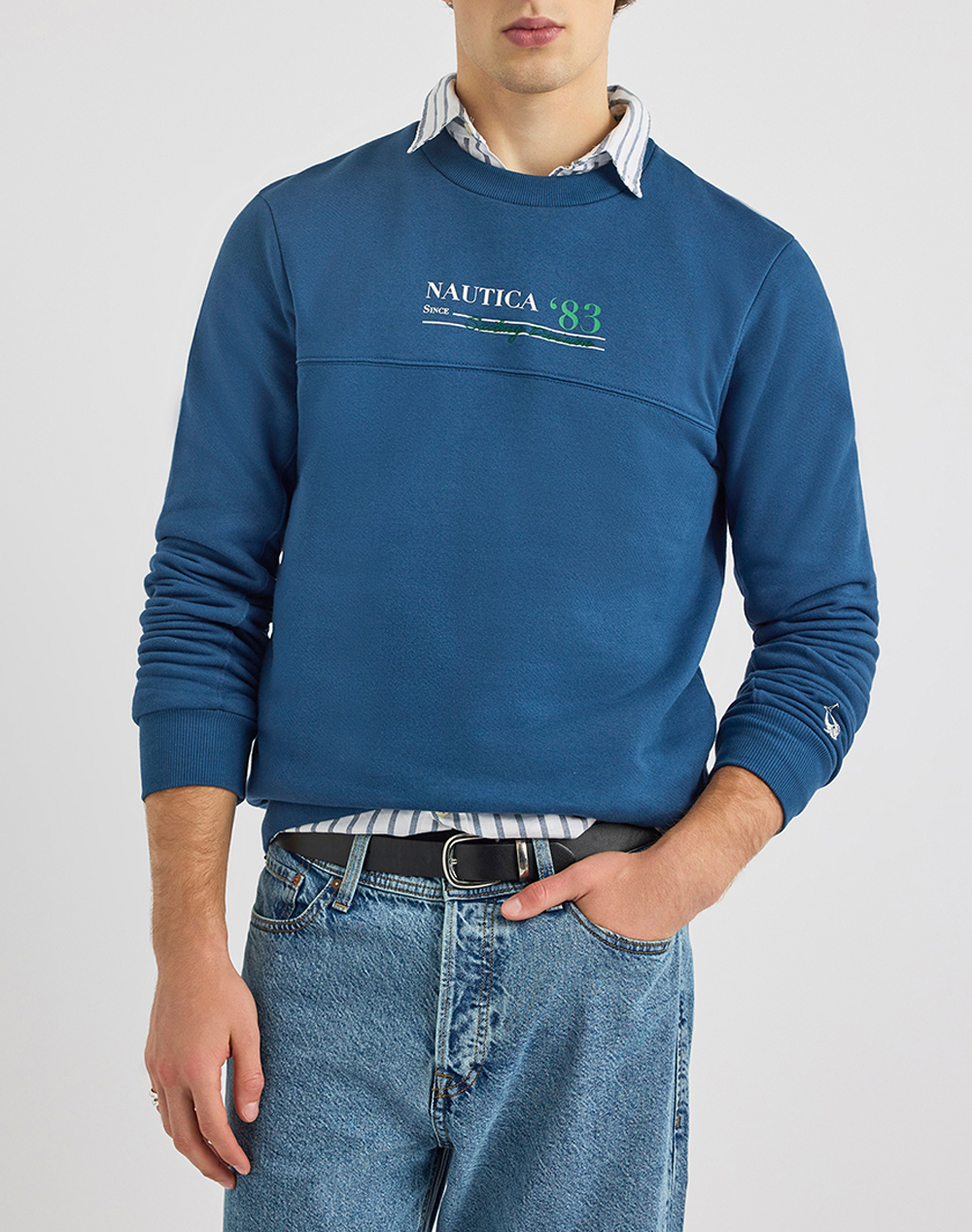 NAUTICA NAUTICA ΜΠΛΟΥΖΑ ΦΟΥΤΕΡ ΜΜ Callisto Sweatshirt 3NCN1S03498-456 Blue