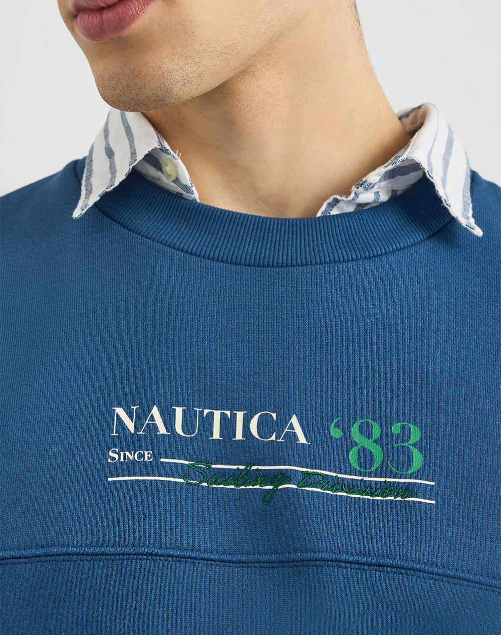 NAUTICA ΜΠΛΟΥΖΑ ΦΟΥΤΕΡ ΜΜ Callisto Sweatshirt 3NCN1S03498-456 Blue φωτογραφία