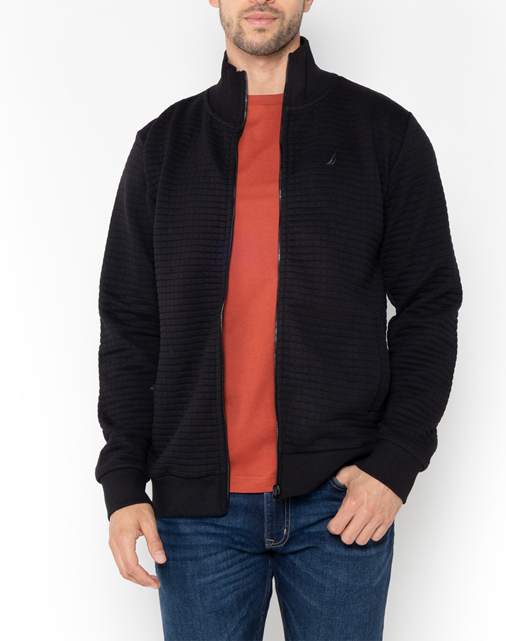 NAUTICA ΖΑΚΕΤΑ ΦΟΥΤΕΡ ΜΜ Oshun Track/Zip Jacket 3NCN1T03872-011 Black