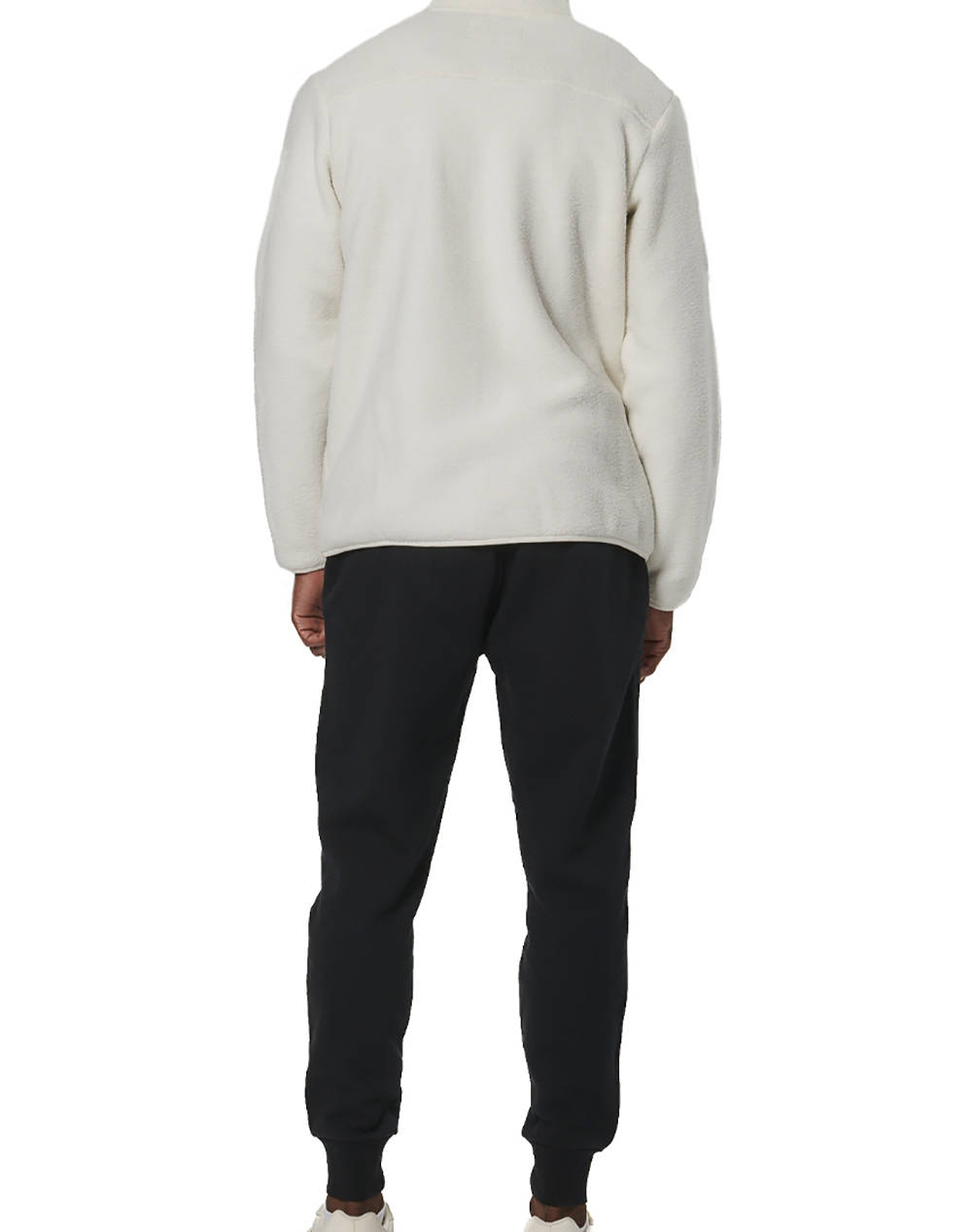 BODY ACTION MEN''S FLEECE SPORTSTYLE JOGGERS 023530-01-BLACK Black φωτογραφία