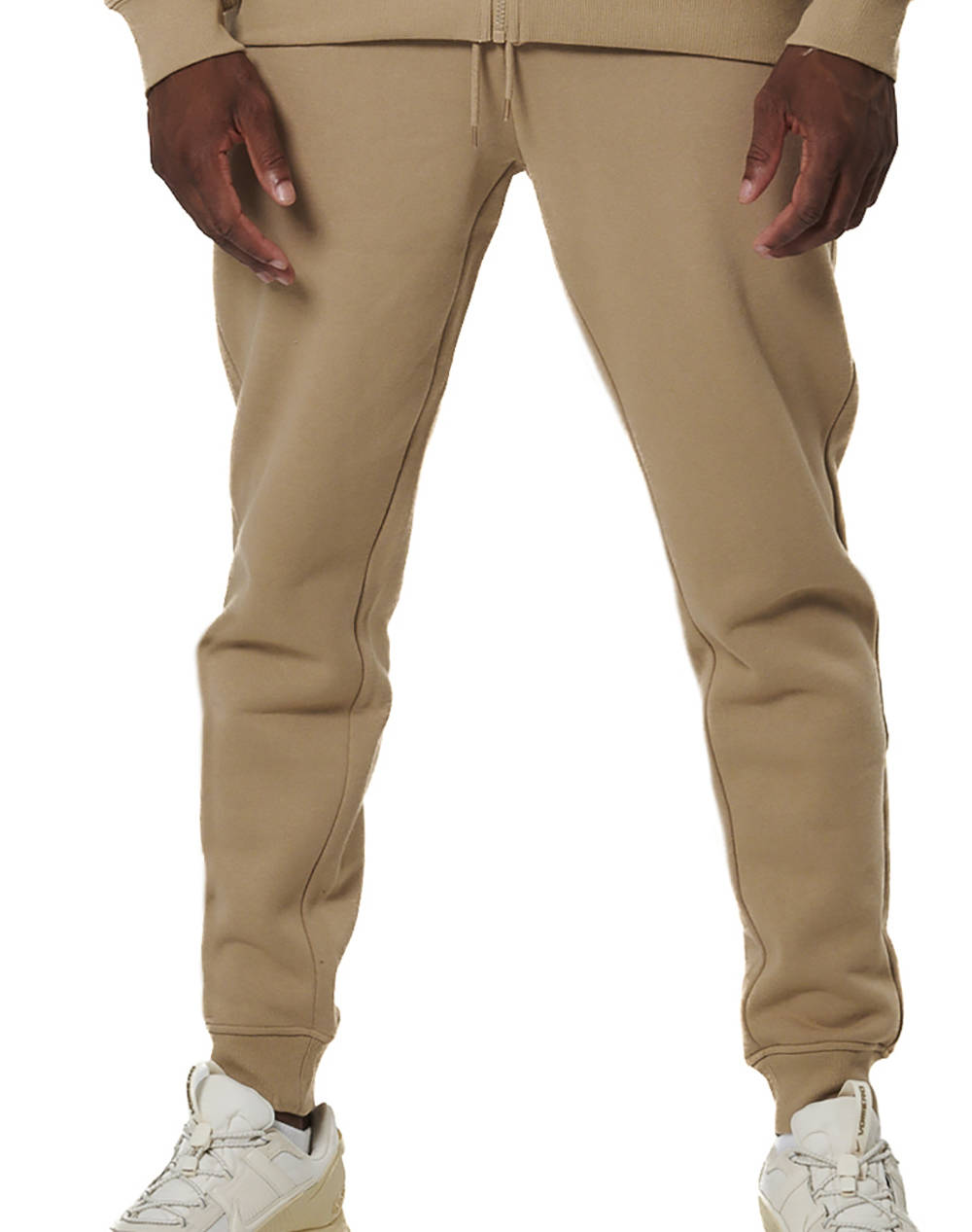 BODY ACTION BODY ACTION MEN''S ATHLETIC SWEATPANTS 023533-01-TEAK BEIGE Biege