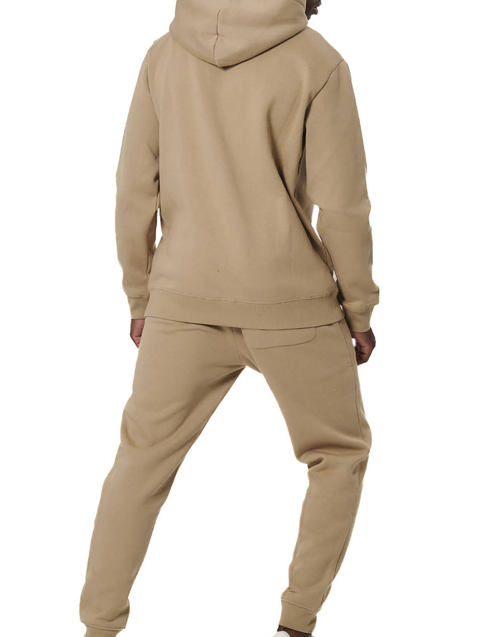 BODY ACTION MEN''S ATHLETIC SWEATPANTS 023533-01-TEAK BEIGE Biege φωτογραφία