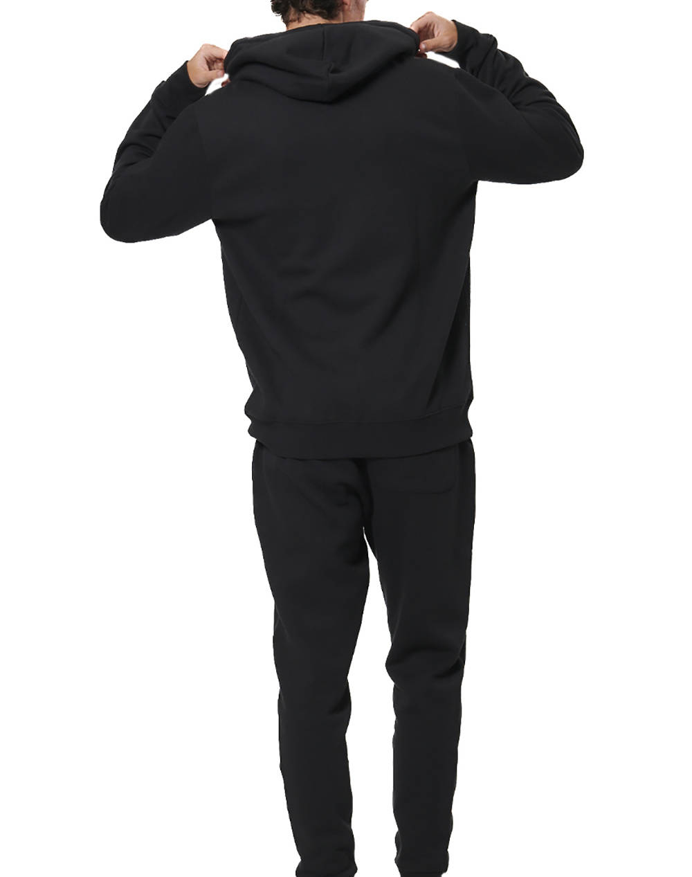 BODY ACTION MEN''S ATHLETIC SWEATPANTS 023533-01-BLACK Black φωτογραφία