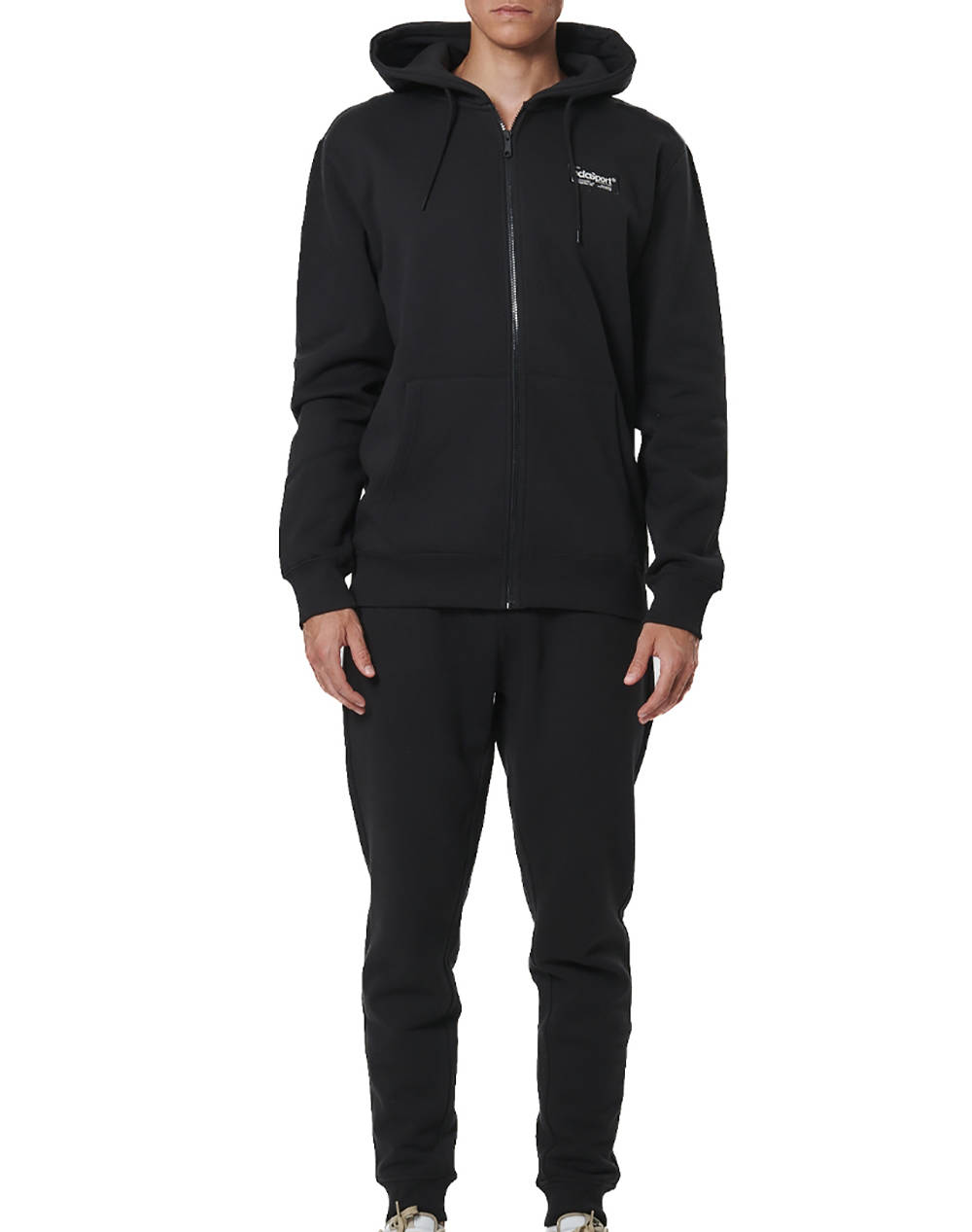 BODY ACTION MEN''S ATHLETIC SWEATPANTS 023533-01-BLACK Black φωτογραφία