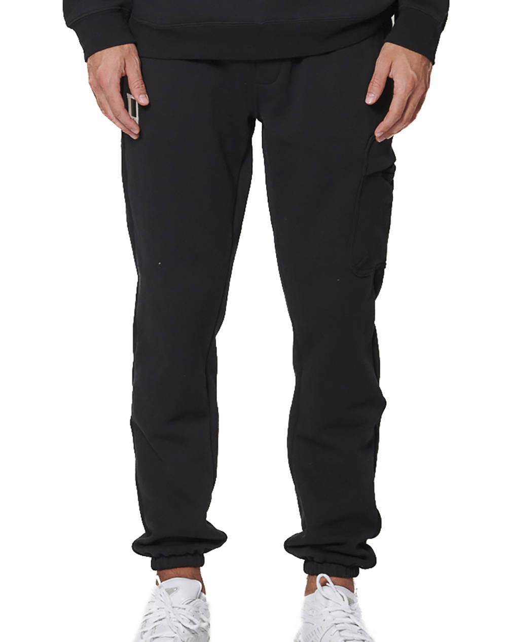 BODY ACTION BODY ACTION MEN''S GARGO JOGGERS 023534-01-BLACK Black