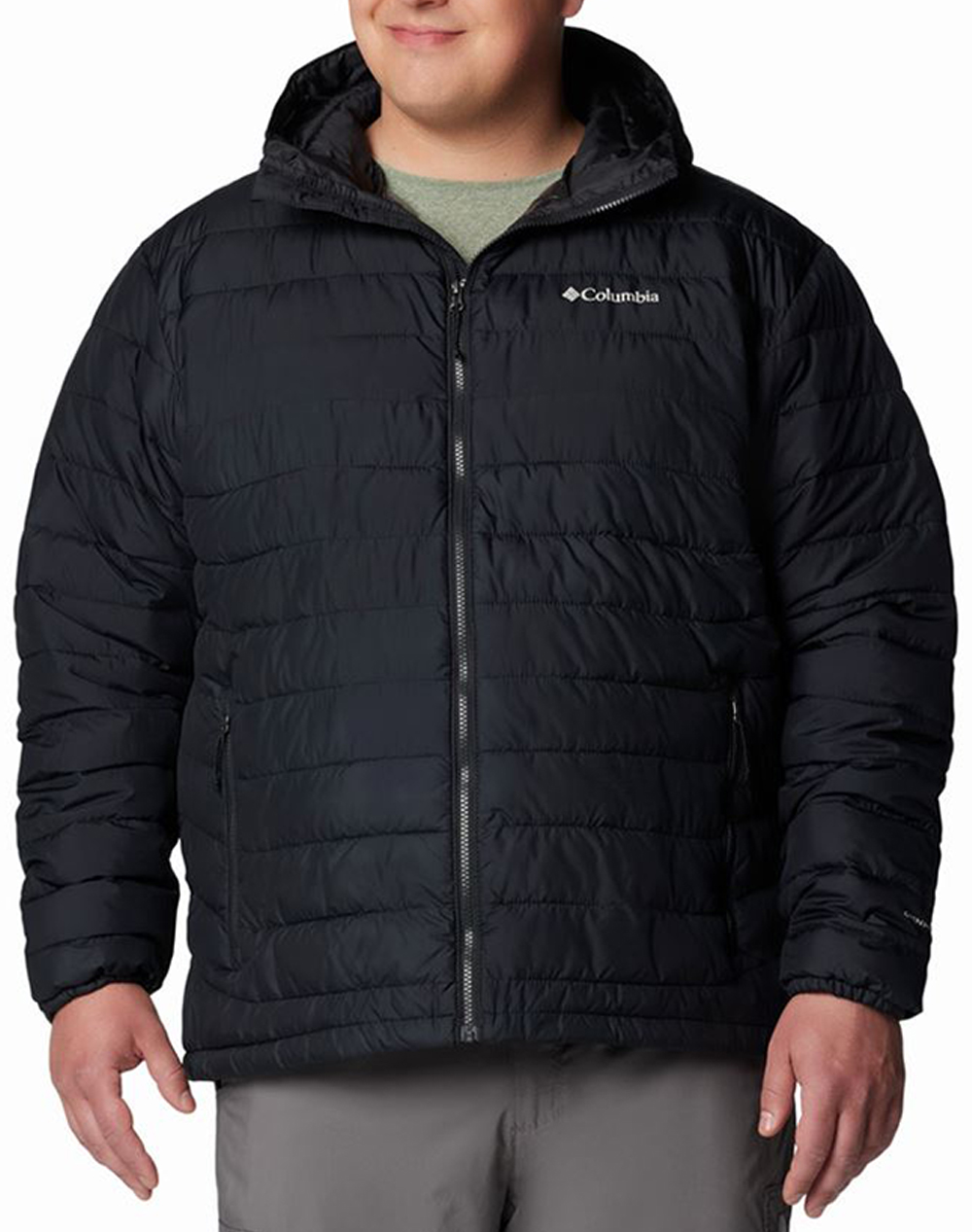 COLUMBIA Ανδρικό Μπουφάν Powder Lite™ II Hooded Jacket CA04-2086942-010 Black