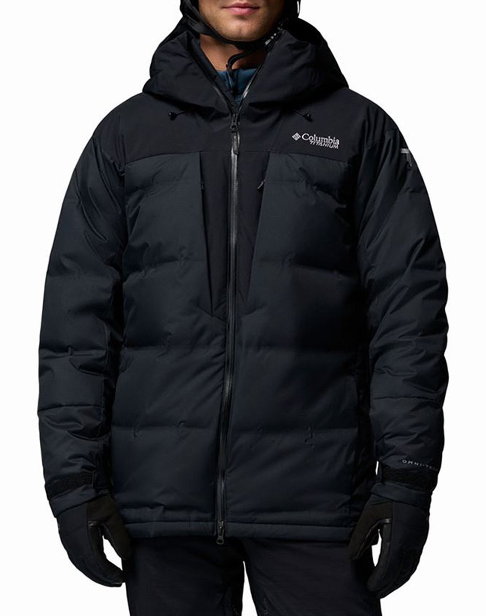 COLUMBIA Ανδρικό Μπουφάν Glacier Ridge™ Down Jacket CA01-2134761-010 Black