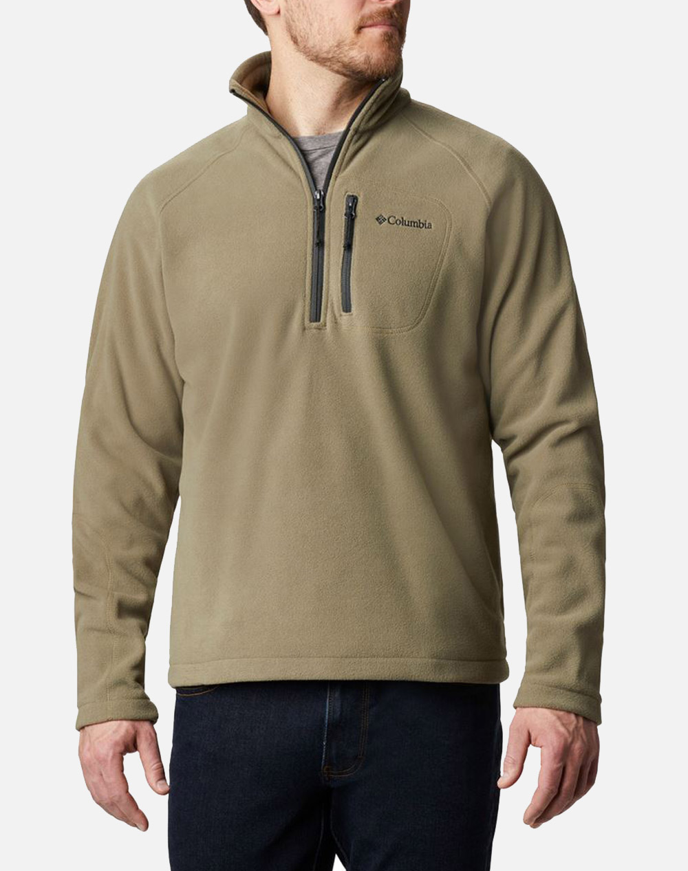 COLUMBIA Ανδρική Μπλούζα Fast Trek™ III Half Zip Fleece CF07-XM6410-398 Khaki