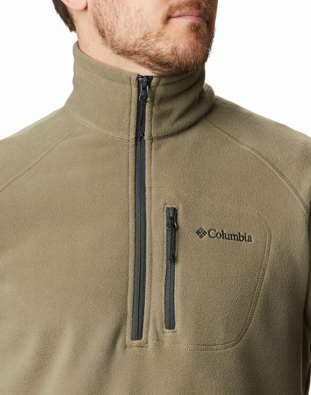 COLUMBIA Ανδρική Μπλούζα Fast Trek™ III Half Zip Fleece CF07-XM6410-398 Khaki φωτογραφία