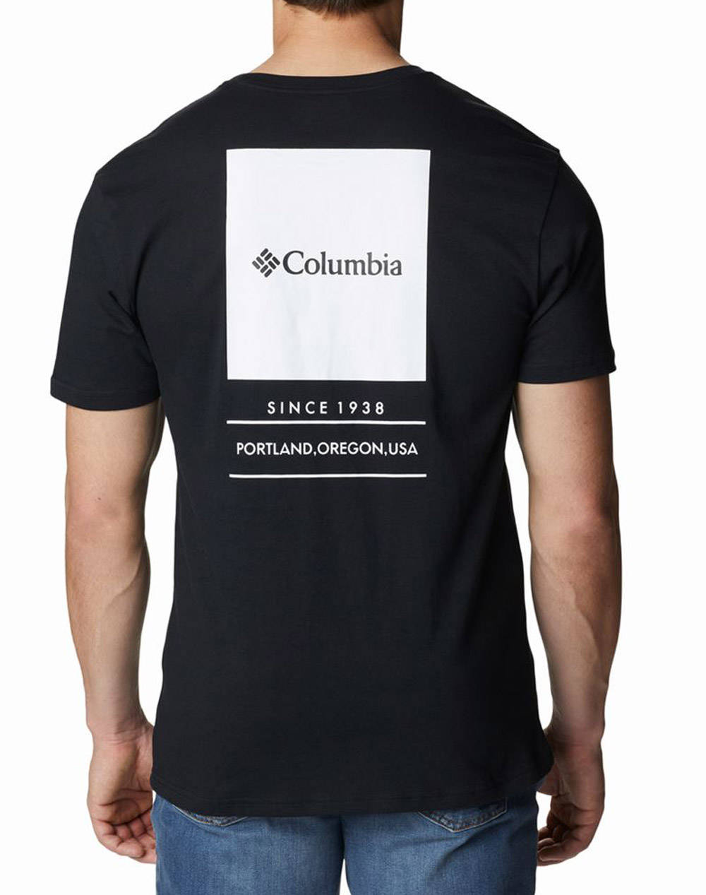 COLUMBIA Ανδρική Μπλούζα Barton Springs™ SS Graphic Tee CE04-2058331-010 Black φωτογραφία