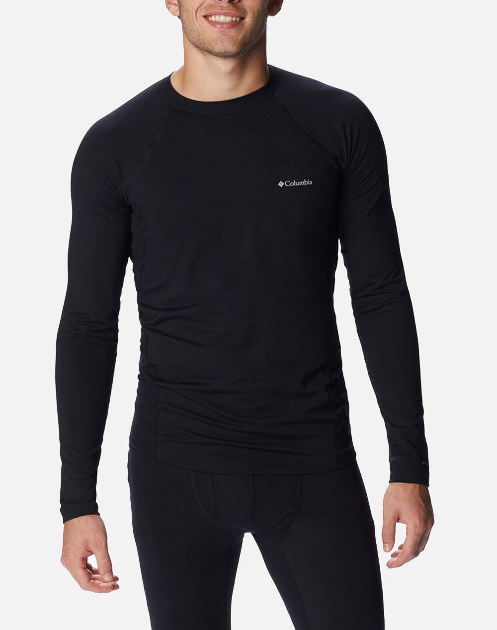 COLUMBIA COLUMBIA Ανδρική Ισοθερμική Μπλούζα Midweight Stretch Long Sleeve Top Baselayer CE08-AM6323-011 Black