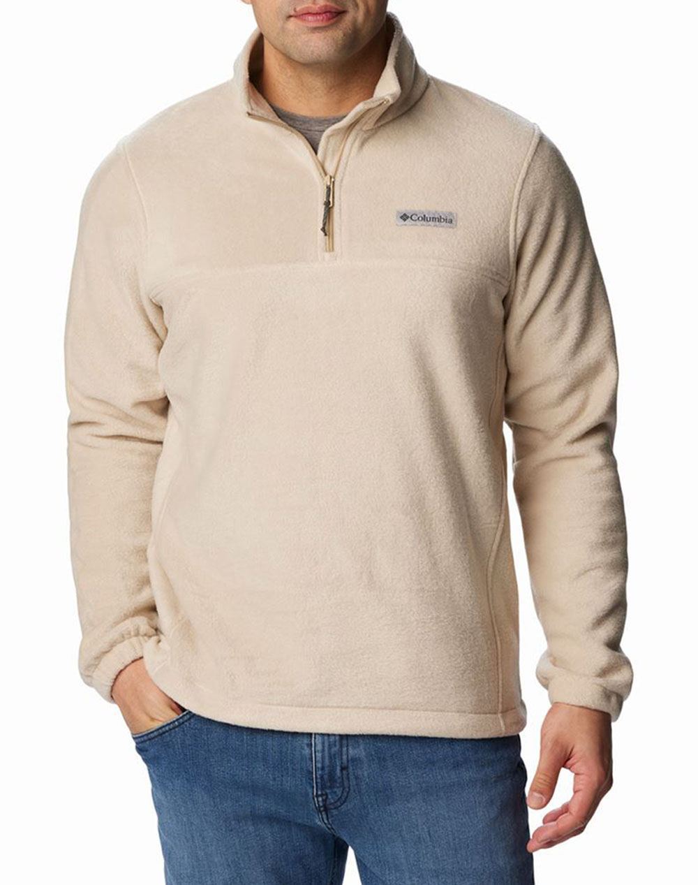 COLUMBIA Ανδρική Μπλούζα Steens Mountain™ Half Zip CF07-1620191-271 Biege