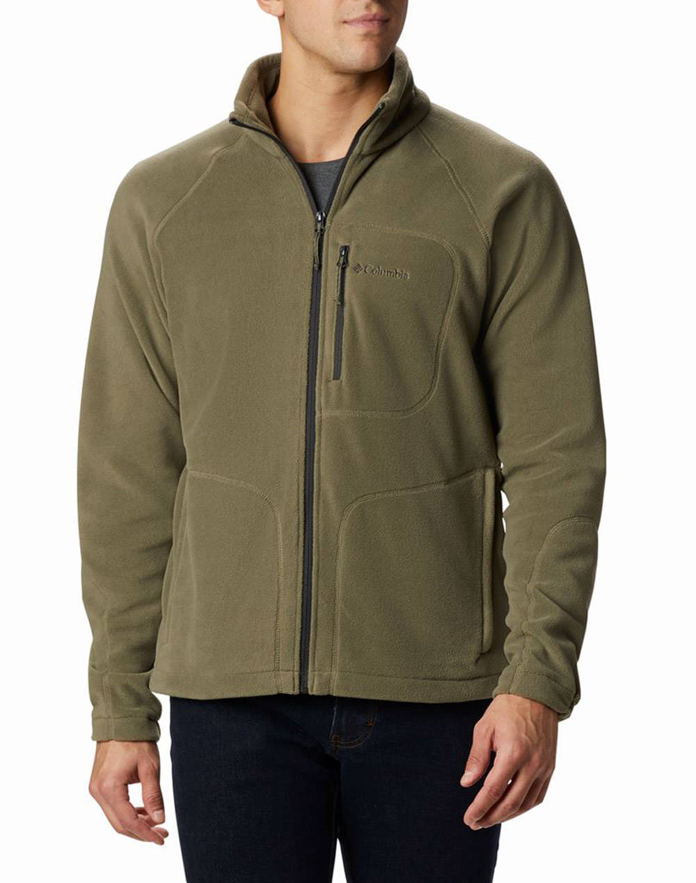 COLUMBIA COLUMBIA Ανδρική Ζακέτα Fast Trek™ II Full Zip Fleece CF01-AM3039A-397 Green
