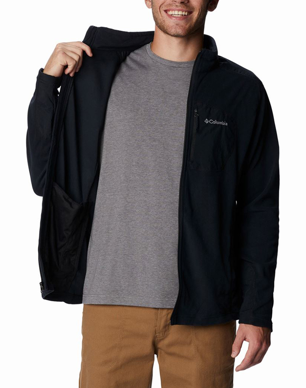 COLUMBIA Ανδρική Ζακέτα Klamath Range™ Full Zip CF01-2013604-010 Black φωτογραφία